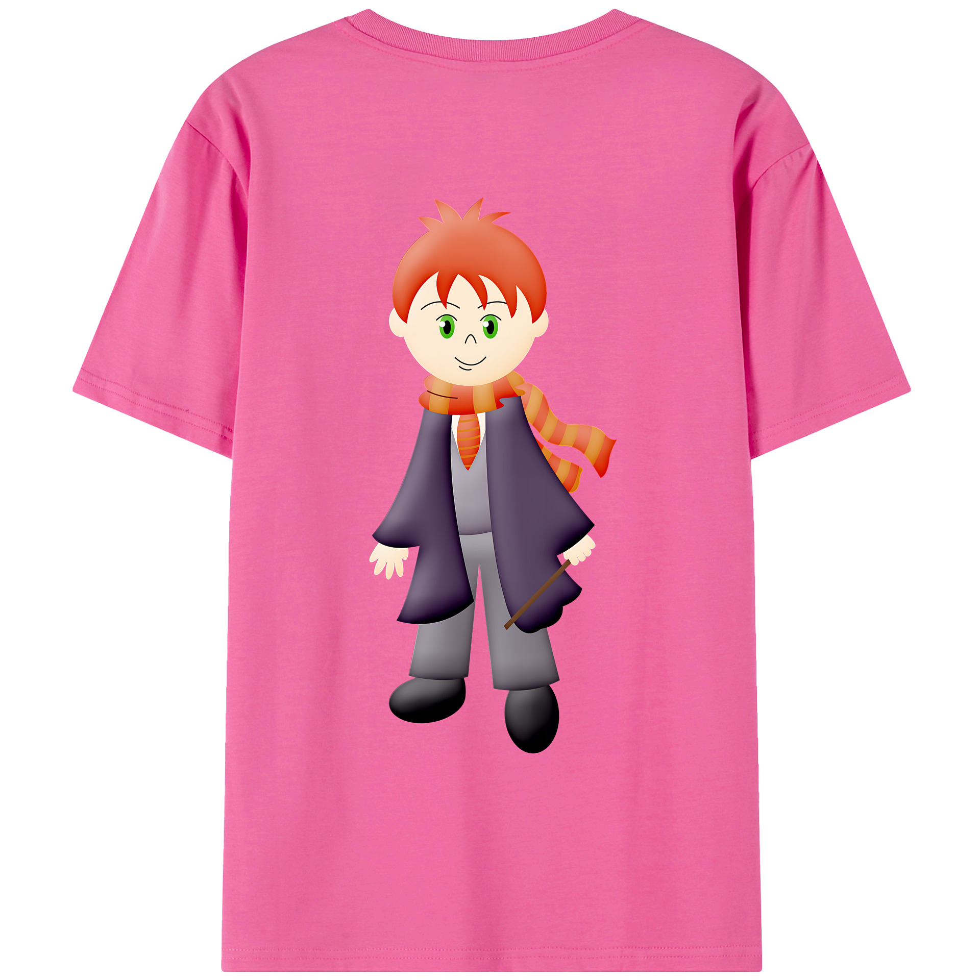 （画像用） Harry Potter ハリー・ポッターシリーズ レディース半袖Tシャツ(バックプリント)
